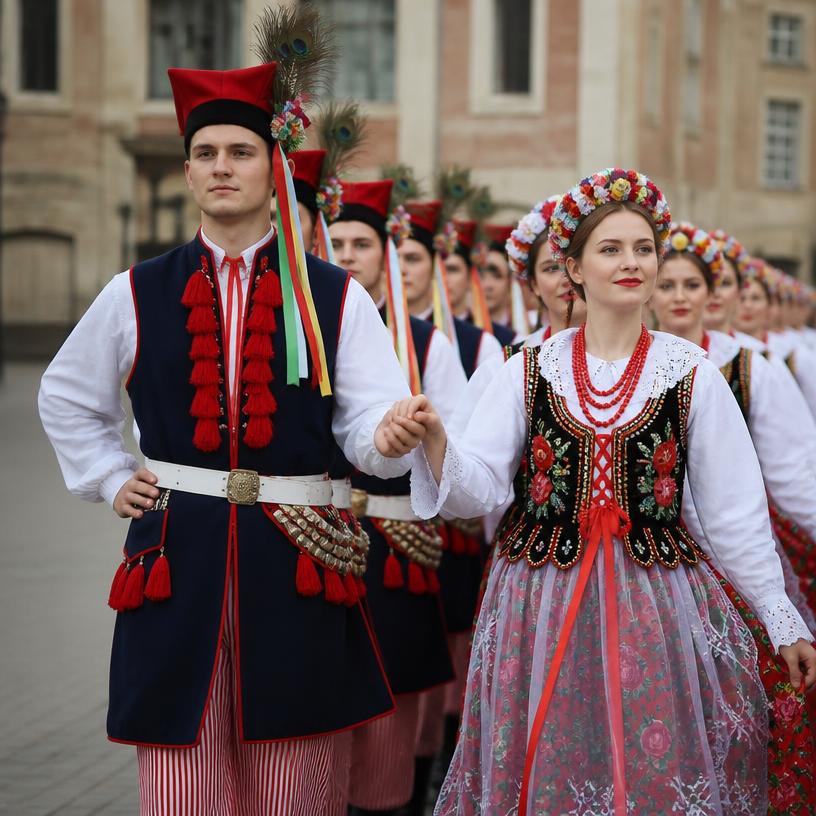 Polonez, mazurek, krakowiak: Start