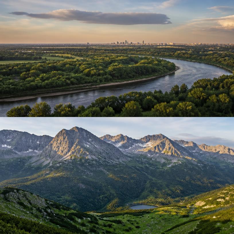 Polska od Mazowsza po Tatry